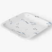 Waterverf Onder het Zee Papieren Borden Bordje (Gebogen)