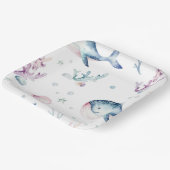 Waterverf Onder het Zee Papieren Borden Papieren Bordje (Gebogen)