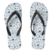 Waterverf Onder het Zee Patroon Teenslippers (Voetbed)