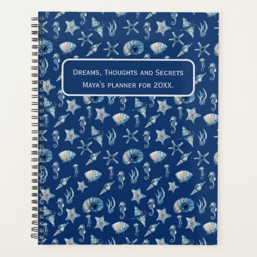 Waterverf onder het Zee Planner (Voorkant)