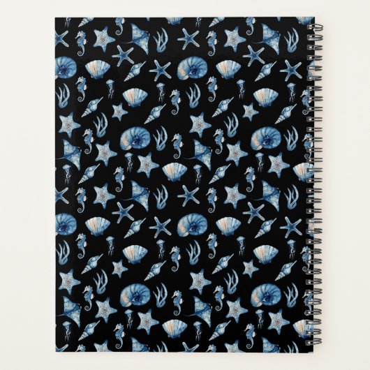 Waterverf onder het Zee Planner (Achterkant)