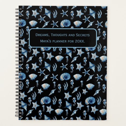 Waterverf onder het Zee Planner (Voorkant)