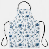 Waterverf onder het Zee Schort (Voorkant)