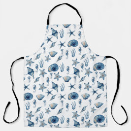 Waterverf onder het Zee Schort