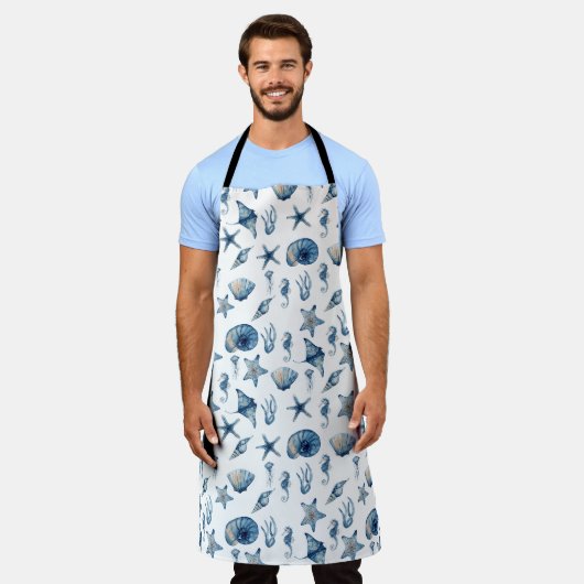 Waterverf onder het Zee Schort (Gedragen)