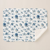 Waterverf onder het Zee Sherpa Deken (Voorkant (horizontaal))