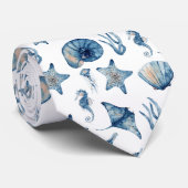 Waterverf onder het Zee Stropdas (Opgerold)