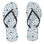 Waterverf onder het Zee Teenslippers (Voetbed)