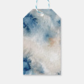 Waterverf Onderaan het Zee Baby shower Dank u wel Cadeaulabel (Achterkant)