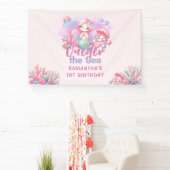 Waterverf ONEder Het Zee 1e Verjaardag Spandoek (Insitu)