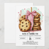 Waterverf Online Whimsical Cookies Verjaardag Kaart (Voorkant / Achterkant)