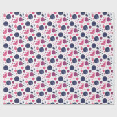 Waterverf onregelmatige poka Dots Pattern Wrapping Cadeaupapier (Vlak)