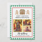 Waterverf ontbijtkoek en Kaart voor kerstmis (Voorkant)