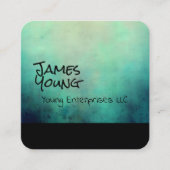 waterverf ontwerp aangepast visitekaartje (Voorkant)