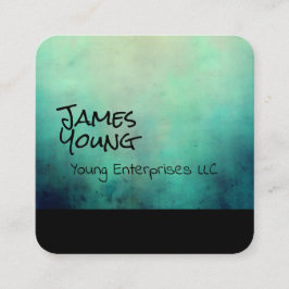 waterverf ontwerp aangepast visitekaartje