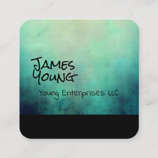 waterverf ontwerp aangepast visitekaartje (Voorkant)