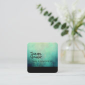 waterverf ontwerp aangepast visitekaartje (Staand voorkant)