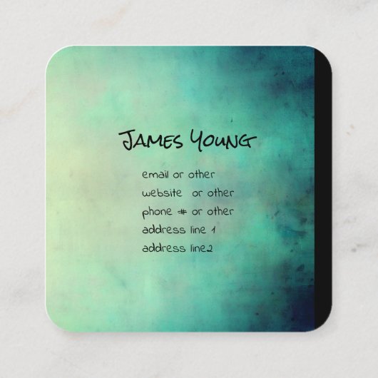 waterverf ontwerp aangepast visitekaartje (Achterkant)