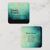 waterverf ontwerp aangepast visitekaartje (Voorkant / Achterkant)