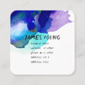 waterverf ontwerp aangepast visitekaartje (Achterkant)