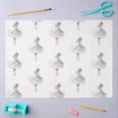 Waterverf ontwerp Ballerina-serie 18 Weefselpapier Tissuepapier (Craft)