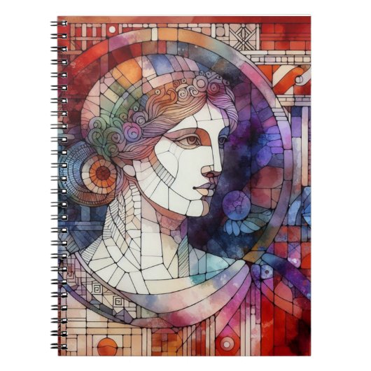 Waterverf ontwerp notitieboek (Voorkant)