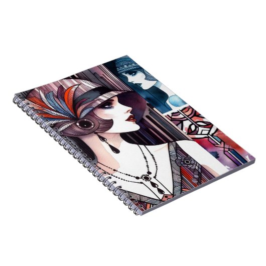 Waterverf ontwerp notitieboek (Rechterzijde)