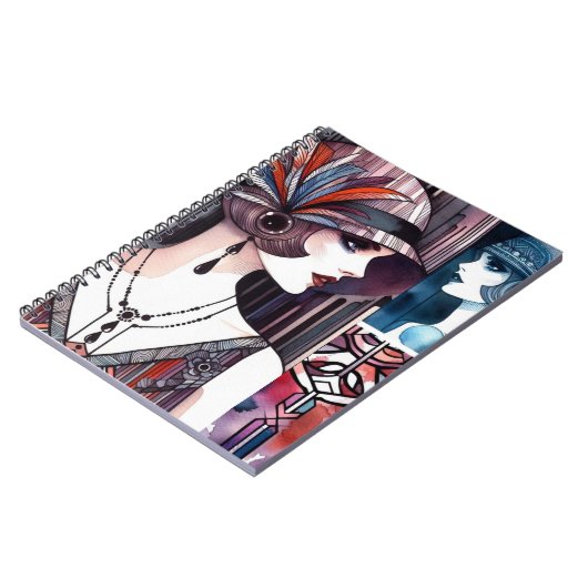 Waterverf ontwerp notitieboek (Linkerzijde)