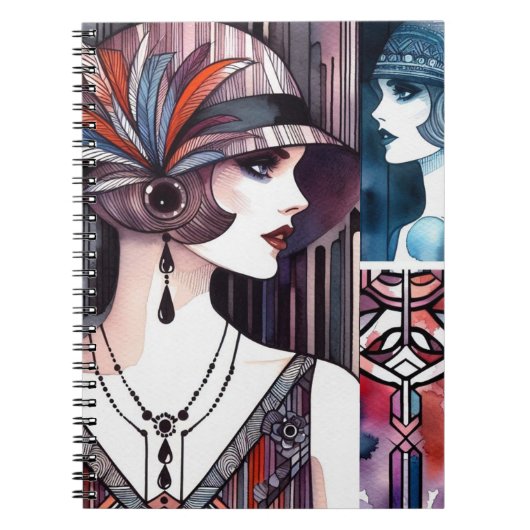 Waterverf ontwerp notitieboek (Voorkant)