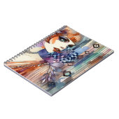 Waterverf ontwerp notitieboek (Linkerzijde)