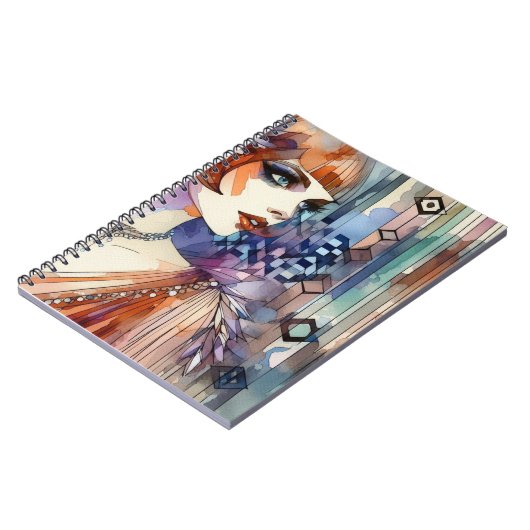 Waterverf ontwerp notitieboek (Linkerzijde)