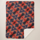 Waterverf ontwerp sherpa deken (Voorkant)