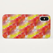 Waterverf ontwerpstructuur achtergrond Case-Mate iPhone case (Achterkant (horizontaal))
