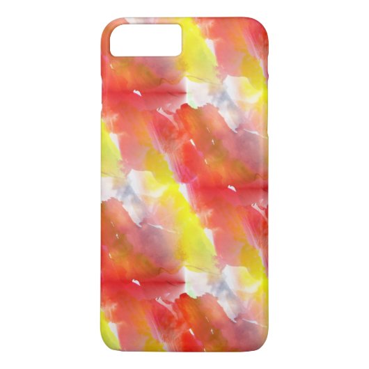 Waterverf ontwerpstructuur achtergrond Case-Mate iPhone case (Achterkant)