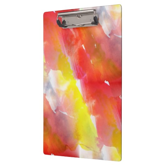 Waterverf ontwerpstructuur achtergrond klembord (Links)