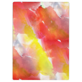 Waterverf ontwerpstructuur achtergrond klembord (Achterkant)