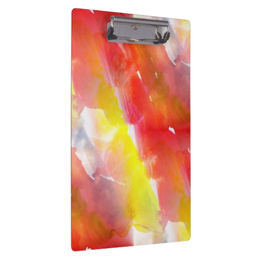 Waterverf ontwerpstructuur achtergrond klembord (Rechts)