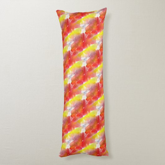 Waterverf ontwerpstructuur achtergrond lichaamskussen (Achterkant (Verticaal))