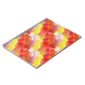 Waterverf ontwerpstructuur achtergrond notitieboek (Linkerzijde)