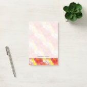 Waterverf ontwerpstructuur achtergrond post-it® notes (Kantoor)