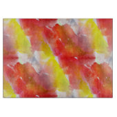 Waterverf ontwerpstructuur achtergrond snijplank (Voorkant)