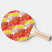Waterverf ontwerpstructuur achtergrond tafeltennisbatje (Zijkant)
