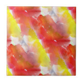 Waterverf ontwerpstructuur achtergrond tegeltje (Voorkant)