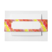 Waterverf ontwerpstructuur achtergrond uitnodigingen wikkel (Voorkant Voorbeeld)