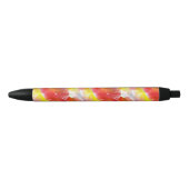 Waterverf ontwerpstructuur achtergrond zwarte inkt pen (Voorkant)