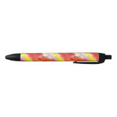 Waterverf ontwerpstructuur achtergrond zwarte inkt pen (Bodem)