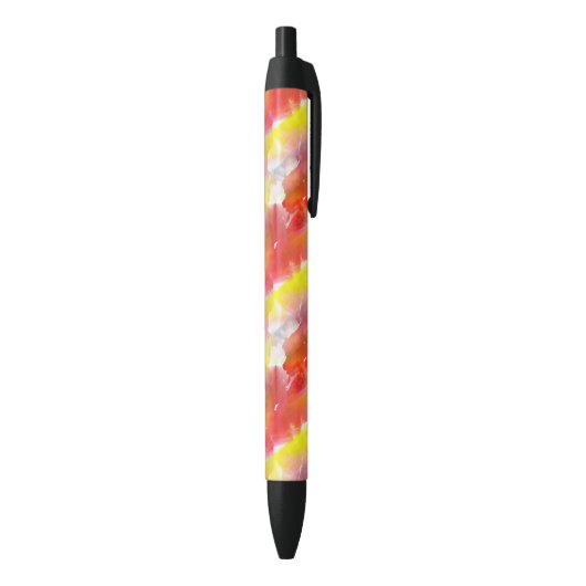 Waterverf ontwerpstructuur achtergrond zwarte inkt pen (Achterkant (Verticaal))