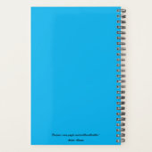 Waterverf Ontworpen Dragonfly Planner (Achterkant)