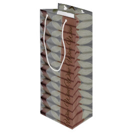 Waterverf Ontworpen Wijn Gift Bag Cadeautas