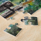 Waterverf - Onze bank - Kies Grootte Legpuzzel (Zijkant)